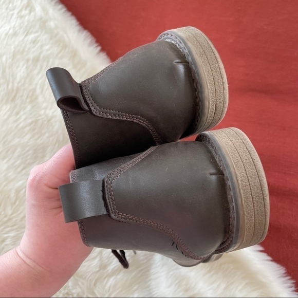 Merona brown dress shoes sz.7 need new laces - Picture 4 of 5